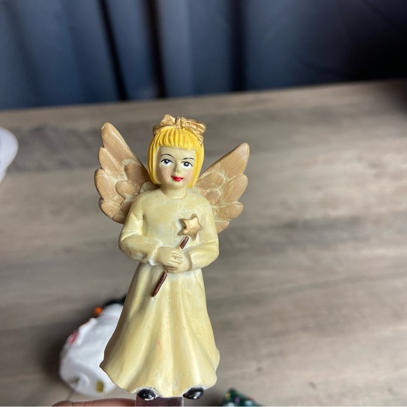 Holiday Figurine Individual Spreader Set of 3 - Angel, Snowman, & Christmas Tree - Picture 9 of 11